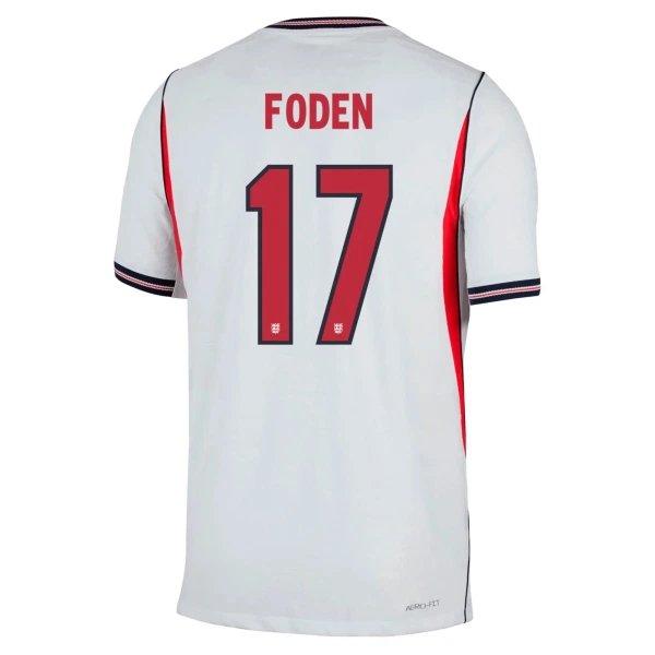 Camiseta Inglaterra Phil Foden 17 Hombre 1ª Equipación Mundial 2026 Camiseta Inglaterra Phil Foden 17 Hombre 1ª Equipación Mundial 2026