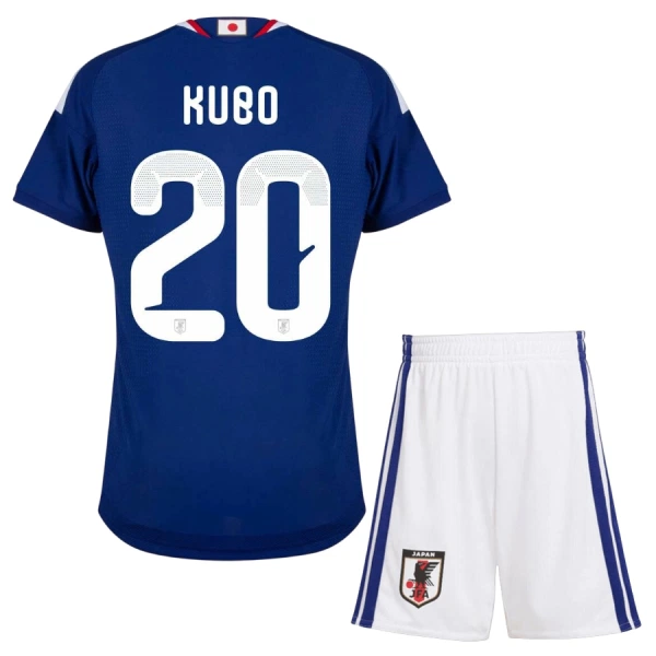 Camiseta Japón Kubo 20 Niños 1ª Equipación Mundial 2026