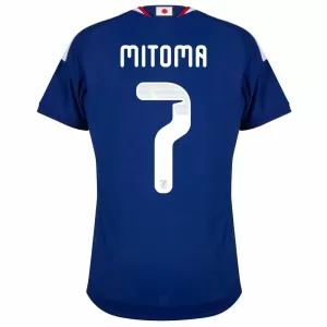 Camiseta Japón Mitoma 7 Hombre 1ª Equipación Mundial 2026