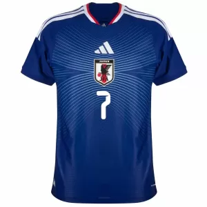 Camiseta Japón Mitoma 7 Hombre 1ª Equipación Mundial 2026
