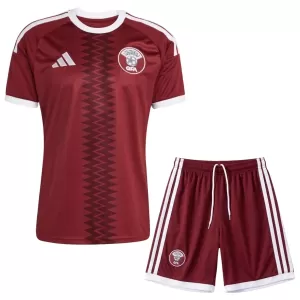 Camiseta Katar Niños 1ª Equipación Mundial 2026