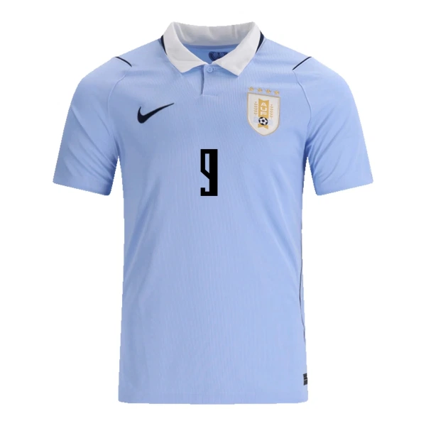 Camiseta Uruguay Darwin Núñez 9 Hombre 1ª Equipación Mundial 2026