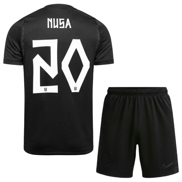 Camiseta Noruega Nusa 20 Niños 2ª Equipación Mundial 2026