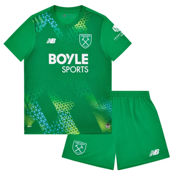 Camiseta Portero West Ham United Niños 1ª Equipación 26/27 Camiseta Portero West Ham United Niños 1ª Equipación 26/27