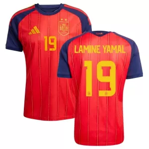 Camiseta España 2 Stars Lamine Yamal 19 Hombre 1ª Equipación Mundial 2026