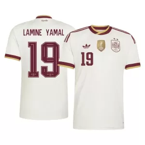 Camiseta España 2 Stars Lamine Yamal 19 Hombre 2ª Equipación Mundial 2026