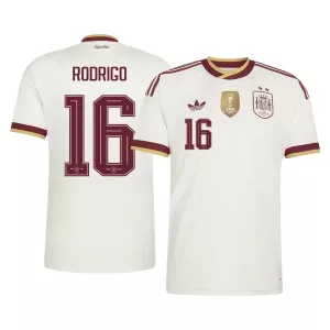 Camiseta España 2 Stars Rodrigo Hernández 16 Hombre 2ª Equipación Mundial 2026