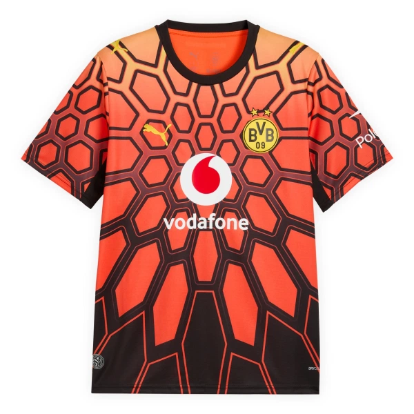 Camiseta Portero Borussia Dortmund Hombre 1ª Equipación 26/27 Naranja Camiseta Portero Borussia Dortmund Hombre 1ª Equipación 26/27 Naranja