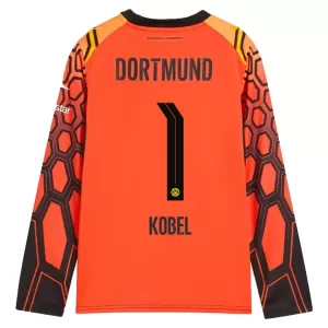 Camiseta Portero Borussia Dortmund Kobel 1 Hombre 1ª Equipación 26/27 Manga Larga Naranja