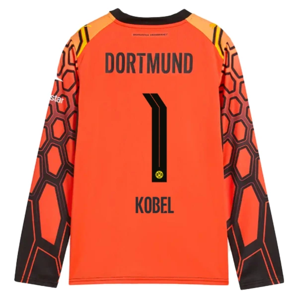 Camiseta Portero Borussia Dortmund Kobel 1 Hombre 1ª Equipación 26/27 Manga Larga Naranja Camiseta Portero Borussia Dortmund Kobel 1 Hombre 1ª Equipación 26/27 Manga Larga Naranja