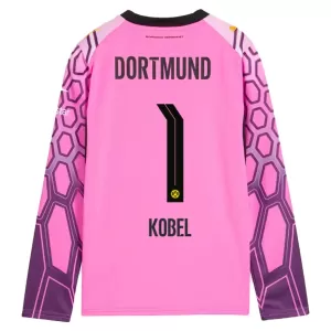 Camiseta Portero Borussia Dortmund Kobel 1 Hombre 2ª Equipación 26/27 Manga Larga Rosa