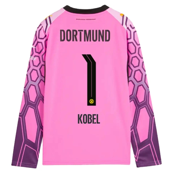 Camiseta Portero Borussia Dortmund Kobel 1 Hombre 2ª Equipación 26/27 Manga Larga Rosa Camiseta Portero Borussia Dortmund Kobel 1 Hombre 2ª Equipación 26/27 Manga Larga Rosa