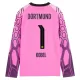 Camiseta Portero Borussia Dortmund Kobel 1 Hombre 2ª Equipación 26/27 Manga Larga Rosa Camiseta Portero Borussia Dortmund Kobel 1 Hombre 2ª Equipación 26/27 Manga Larga Rosa