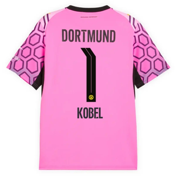 Camiseta Portero Borussia Dortmund Kobel 1 Hombre 2ª Equipación 26/27 Rosa Camiseta Portero Borussia Dortmund Kobel 1 Hombre 2ª Equipación 26/27 Rosa