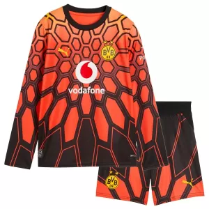 Camiseta Portero Borussia Dortmund Niños 1ª Equipación 26/27 Manga Larga Naranja