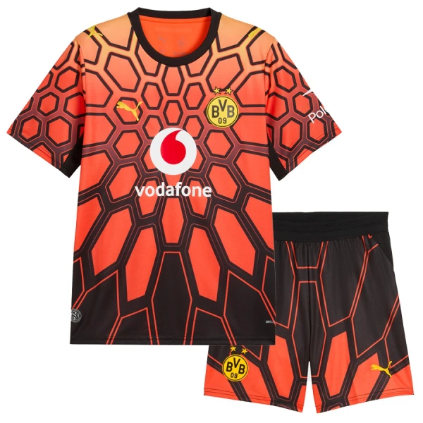 Camiseta Portero Borussia Dortmund Niños 1ª Equipación 26/27 Naranja Camiseta Portero Borussia Dortmund Niños 1ª Equipación 26/27 Naranja