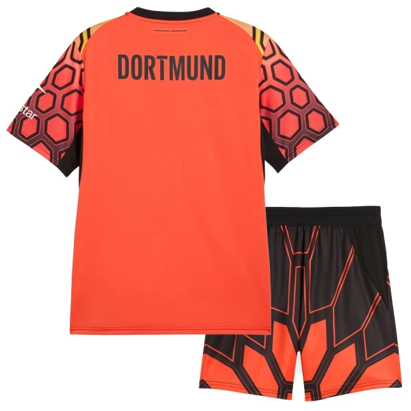 Camiseta Portero Borussia Dortmund Niños 1ª Equipación 26/27 Naranja