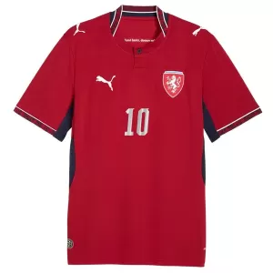 Camiseta República Checa Schick 10 Hombre 1ª Equipación Mundial 2026