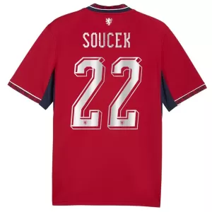 Camiseta República Checa Soucek 22 Hombre 1ª Equipación Mundial 2026