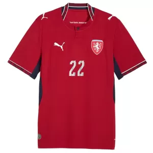 Camiseta República Checa Soucek 22 Hombre 1ª Equipación Mundial 2026