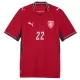 Camiseta República Checa Soucek 22 Hombre 1ª Equipación Mundial 2026