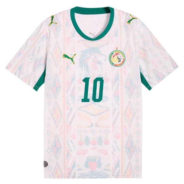 Camiseta Senegal Sadio Mané 10 Hombre 1ª Equipación Mundial 2026