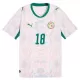Camiseta Senegal Sarr 18 Hombre 1ª Equipación Mundial 2026