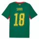Camiseta Senegal Sarr 18 Hombre 2ª Equipación Mundial 2026 Camiseta Senegal Sarr 18 Hombre 2ª Equipación Mundial 2026