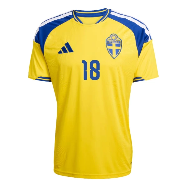 Camiseta Suecia Ayari 18 Hombre 1ª Equipación Mundial 2026