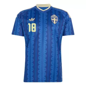 Camiseta Suecia Ayari 18 Hombre 2ª Equipación Mundial 2026
