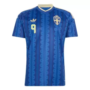 Camiseta Suecia Isak 9 Hombre 2ª Equipación Mundial 2026