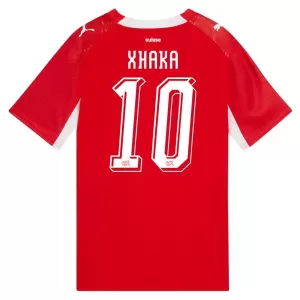 Camiseta Suiza Granit Xhaka 10 Hombre 1ª Equipación Mundial 2026