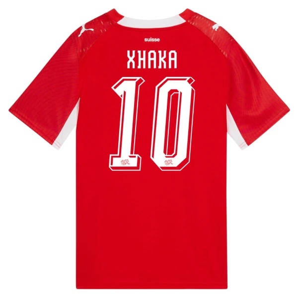 Camiseta Suiza Granit Xhaka 10 Hombre 1ª Equipación Mundial 2026 Camiseta Suiza Granit Xhaka 10 Hombre 1ª Equipación Mundial 2026