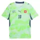 Camiseta Suiza Granit Xhaka 10 Hombre 2ª Equipación Mundial 2026