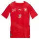 Camiseta Suiza Vargas 17 Hombre 1ª Equipación Mundial 2026