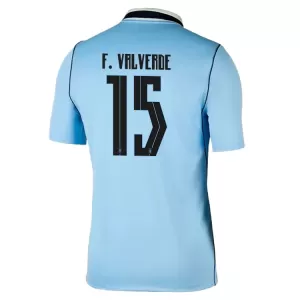 Camiseta Uruguay Federico Valverde 15 Hombre 1ª Equipación Mundial 2026