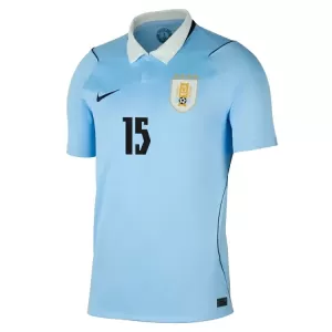 Camiseta Uruguay Federico Valverde 15 Hombre 1ª Equipación Mundial 2026