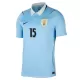Camiseta Uruguay Federico Valverde 15 Hombre 1ª Equipación Mundial 2026
