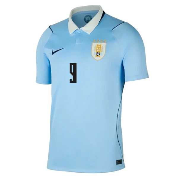 Camiseta Uruguay Luis Suárez 9 Hombre 1ª Equipación Mundial 2026