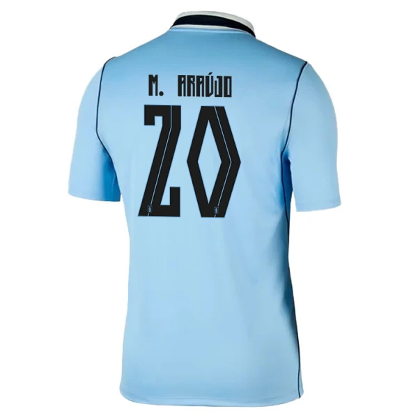 Camiseta Uruguay Maximiliano Araujo 20 Hombre 1ª Equipación Mundial 2026 Camiseta Uruguay Maximiliano Araujo 20 Hombre 1ª Equipación Mundial 2026