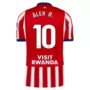 Camiseta Atlético Madrid Alex B. 10 Hombre 1ª Equipación 26/27