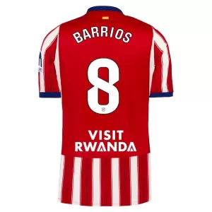 Camiseta Atlético Madrid Barrios 8 Hombre 1ª Equipación 26/27