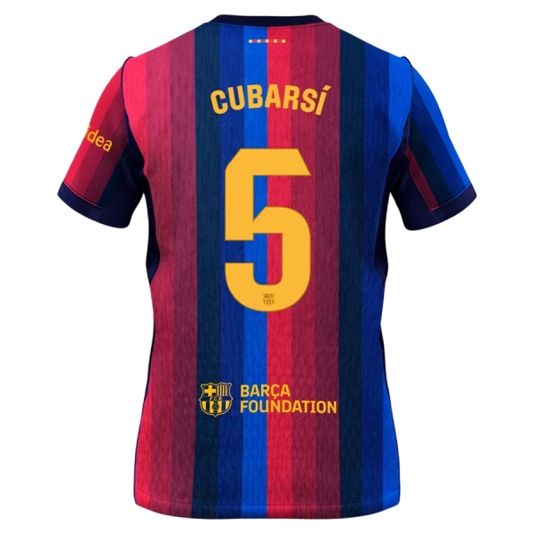Camiseta FC Barcelona Cubarsi 5 Hombre 1ª Equipación 26/27 Camiseta FC Barcelona Cubarsi 5 Hombre 1ª Equipación 26/27