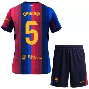 Camiseta FC Barcelona Cubarsi 5 Niños 1ª Equipación 26/27