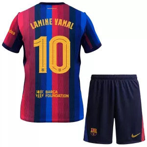 Camiseta FC Barcelona Lamine Yamal 10 Niños 1ª Equipación 26/27