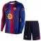 Camiseta FC Barcelona Niños 1ª Equipación 26/27 Manga Larga