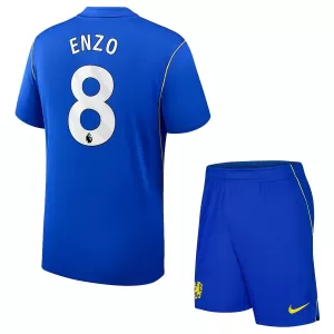 Camiseta Chelsea Enzo Fernández 8 Niños 1ª Equipación 26/27