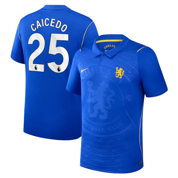 Camiseta Chelsea Moisés Caicedo 25 Hombre 1ª Equipación 26/27