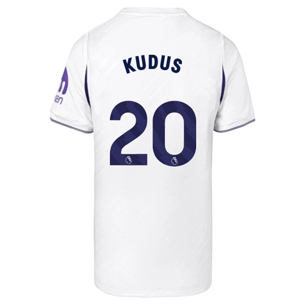 Camiseta Tottenham Hotspur Kudus 20 Hombre 1ª Equipación 26/27 Camiseta Tottenham Hotspur Kudus 20 Hombre 1ª Equipación 26/27