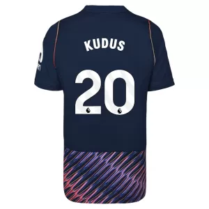 Camiseta Tottenham Hotspur Kudus 20 Hombre 2ª Equipación 26/27